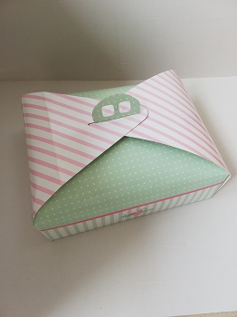 caja tartas rectangular ágata
