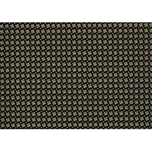 Bobina papel regalo negro, oro y plata