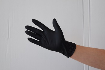 guantes nitrilo negro un uso