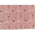 Bobina papel regalo flores