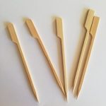 pinchos de bambu con agarrador