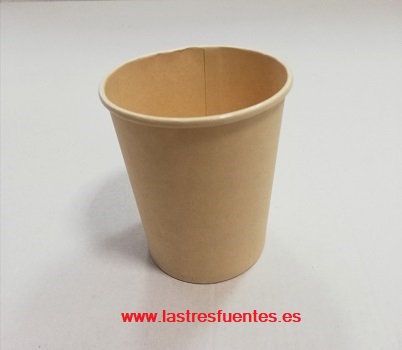 vaso cartón biodegradable nature