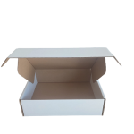 Caja cartón blanca 360x300x100